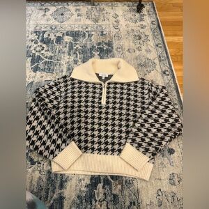 & Other Stores Gingham Alpaca Wool Sweater